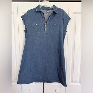 Anne Klein Denim Chambray Dress